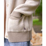 【smore】Bicolor knit cardigan | aimoha  | 詳細画像38 