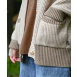 【smore】Bicolor knit cardigan | aimoha  | 詳細画像41 
