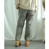 【smore】Knee tuck cotton pants | aimoha men | 詳細画像23 