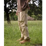 【smore】Knee tuck cotton pants | aimoha men | 詳細画像30 