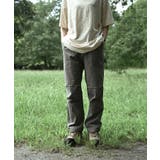 グレー | 【smore】Knee tuck cotton pants | aimoha men