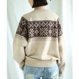 【smore】S'more nordic sweater【AW】 | aimoha  | 詳細画像9 