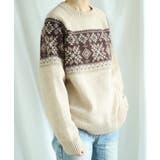 【smore】S'more nordic sweater【AW】 | aimoha  | 詳細画像7 