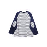 【smore】Raglan sleeve border L/S T-shirt | aimoha men | 詳細画像9 
