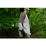 【smore】Raglan sleeve border L/S T-shirt | aimoha men | 詳細画像21 