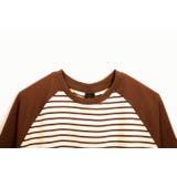 【smore】Raglan sleeve border L/S T-shirt | aimoha men | 詳細画像4 