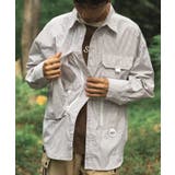 【smore】Stripe pocket l/s shirt | aimoha men | 詳細画像21