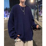 オーバーサイズ ストレッチワッフルリバーシブルニット オーバーサイズ | aimoha men | 詳細画像5 
