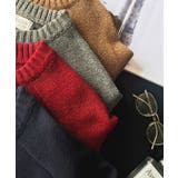 メンズ エルボーバッチ付きニット セーター | aimoha men | 詳細画像9