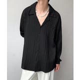 aimoha mens モード系エンボス加工シャツ | aimoha men | 詳細画像10 