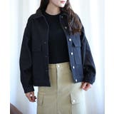 オリジナルショット丈デニムジャケット | aimoha  | 詳細画像4 