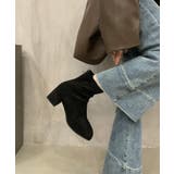ブラック | 【shoes365】スウェードショートブーツ | aimoha
