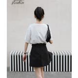 新作 ベルト付きデザインミニスカート 韓国ファッション | aimoha | 詳細画像2