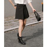 新作 ベルト付きデザインミニスカート 韓国ファッション | aimoha | 詳細画像3