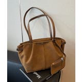 スエード調 ポーチ付き トートバッグ | aimoha  | 詳細画像7 