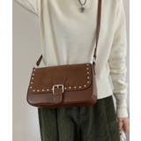 ブラウン | 【BAG】センターベルトショルダーバッグ | aimoha