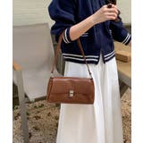 ブラウン | 【BAG】バックルハンドバッグ | aimoha