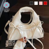 HOOK for girls 2WAY リボンデザイン フェイクレザー バッグ | HOOK | 詳細画像1 