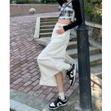 【BANICO】フロントスリットデニムスカート | aimoha  | 詳細画像9 