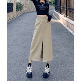 【BANICO】フロントスリットデニムスカート | aimoha  | 詳細画像5 