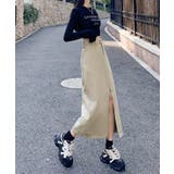 【BANICO】フロントスリットデニムスカート | aimoha  | 詳細画像7 