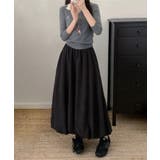コーデュロイバルーンロングスカート | aimoha | 詳細画像3