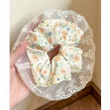 ベージュ系その他 | バレエ風シュシュ 大きめ | aimoha