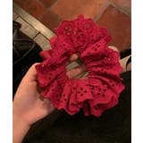 レッド系その他 | バレエ風シュシュ 大きめ | aimoha