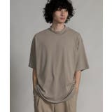 ベージュ | MOCK NECK DOUBLE | aimoha men