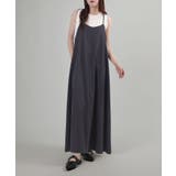 ダークグレー | バックリボンキャミソールワンピース【UVケア】 | aimoha 