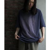 パープル | 【aimoha neo】OMBRE FADE COTTON TEE【SS】 | aimoha men