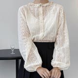 レースブラウス 韓国ファッション トップス | aimoha | 詳細画像1