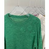 フラワー刺繍セーター 韓国 ライク | aimoha  | 詳細画像18 