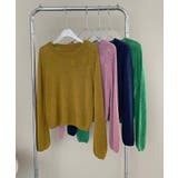 フラワー刺繍セーター 韓国 ライク | aimoha  | 詳細画像19 