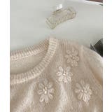 フラワー刺繍セーター 韓国 ライク | aimoha  | 詳細画像22 