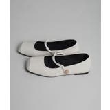 【shoes365】ストラップスクエアトゥフラットシューズ | aimoha | 詳細画像13