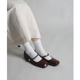 【shoes365】ストラップスクエアトゥフラットシューズ | aimoha | 詳細画像40