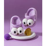【shoes365】かわいいビッグアイ スリッパサンダル | aimoha kids | 詳細画像5