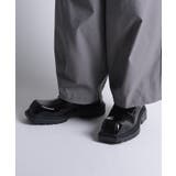 【shoes365】異形スクエアトゥ厚底ドレスシューズ | aimoha men | 詳細画像8