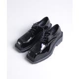 【shoes365】異形スクエアトゥ厚底ドレスシューズ | aimoha men | 詳細画像22
