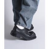 【shoes365】異形スクエアトゥ厚底ドレスシューズ | aimoha men | 詳細画像25