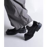 【shoes365】異形スクエアトゥ厚底ドレスシューズ | aimoha men | 詳細画像7