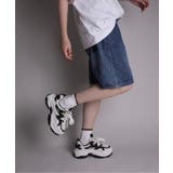 【shoes365】ダブル紐デザイン厚底メッシュスニーカー | aimoha | 詳細画像13