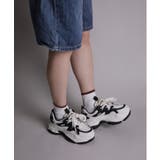 【shoes365】ダブル紐デザイン厚底メッシュスニーカー | aimoha | 詳細画像15