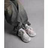 【shoes365】ダブル紐デザイン厚底メッシュスニーカー | aimoha | 詳細画像19
