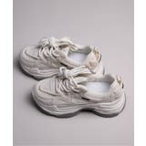 【shoes365】ダブル紐デザイン厚底メッシュスニーカー | aimoha | 詳細画像24