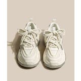 【shoes365】ダブル紐デザイン厚底メッシュスニーカー | aimoha | 詳細画像3