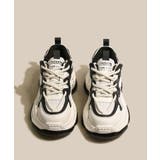 【shoes365】ダブル紐デザイン厚底メッシュスニーカー | aimoha | 詳細画像33