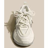 【shoes365】ダブル紐デザイン厚底メッシュスニーカー | aimoha | 詳細画像4