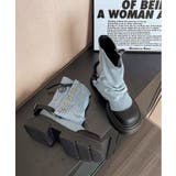 【shoes365】ブリティッシュスタイル厚底ブーツ | aimoha | 詳細画像10